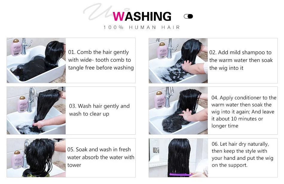 UNICE Hair 5X5 HD Lace Closure Wig Silk Press Yaki Straight Lace Wig Pre Cut Pre Bleached Glueless Wig Human Hair Ready To Wear